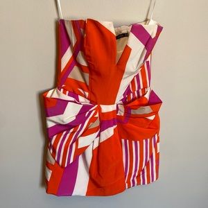 Seduce graphic print dress